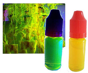 Equipement detection par fluoresceine